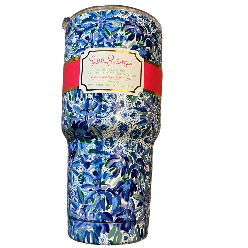 🆕 Lilly Pulitzer High Maintenance Insulated Tumbler 30 oz
